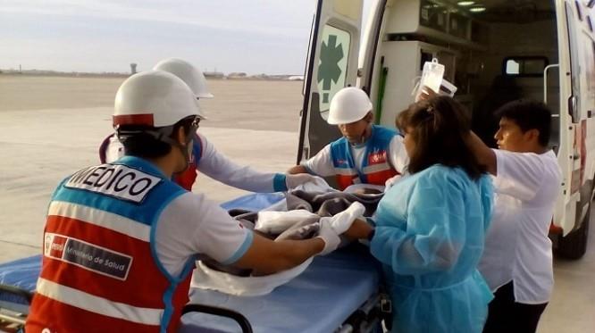 Dos Menores Fueron Trasladados De Emergencia A Lima Tras Sufrir