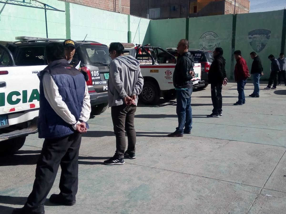 Puno Pnp Captura Banda Criminal Los Malditos Del Sur Exitosa Noticias