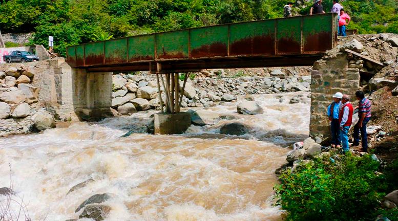 Senamhi lanza alerta naranja tras incremento del caudal del río Cañete