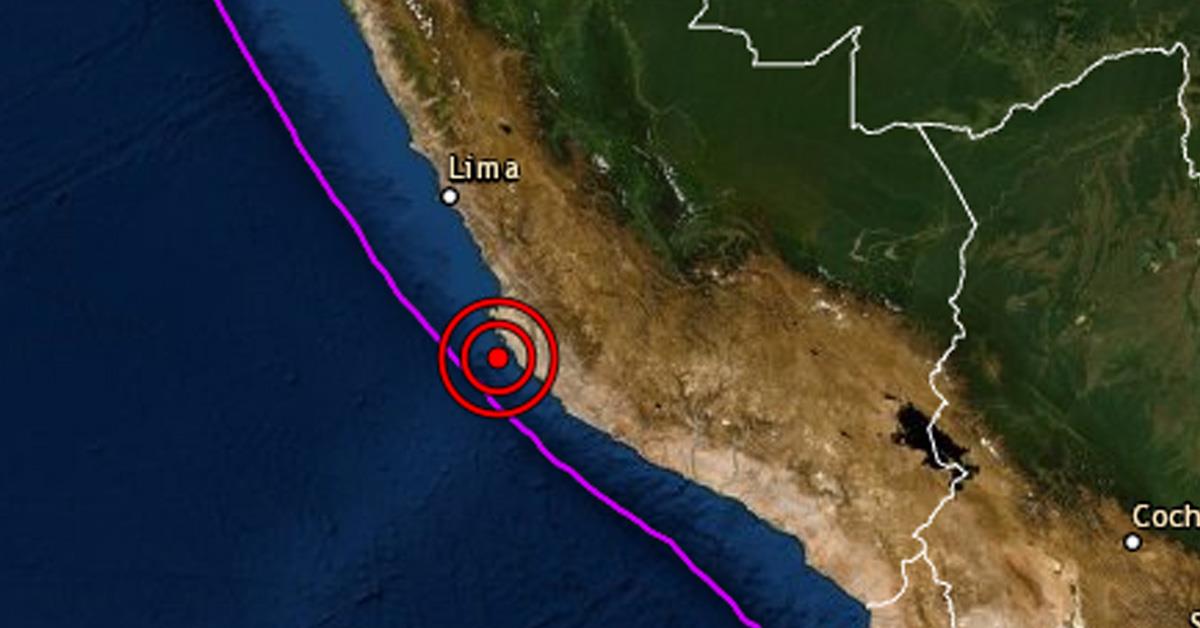 Sismo de magnitud 4 0 se registró en Ica esta mañana Exitosa Noticias