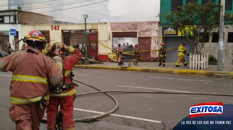 Lynch Sobre Incendio Del Cercado De Lima Se Saca La Vuelta A Las