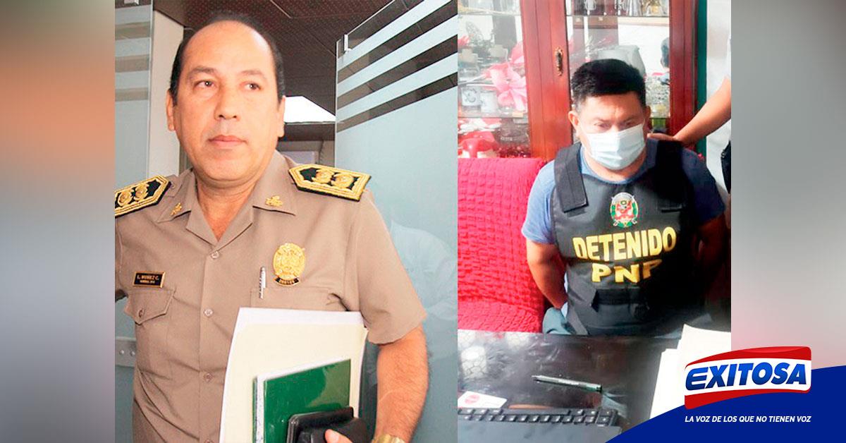 Detienen A Exjefe Pnp De La Libertad Acusado De Liderar Red De