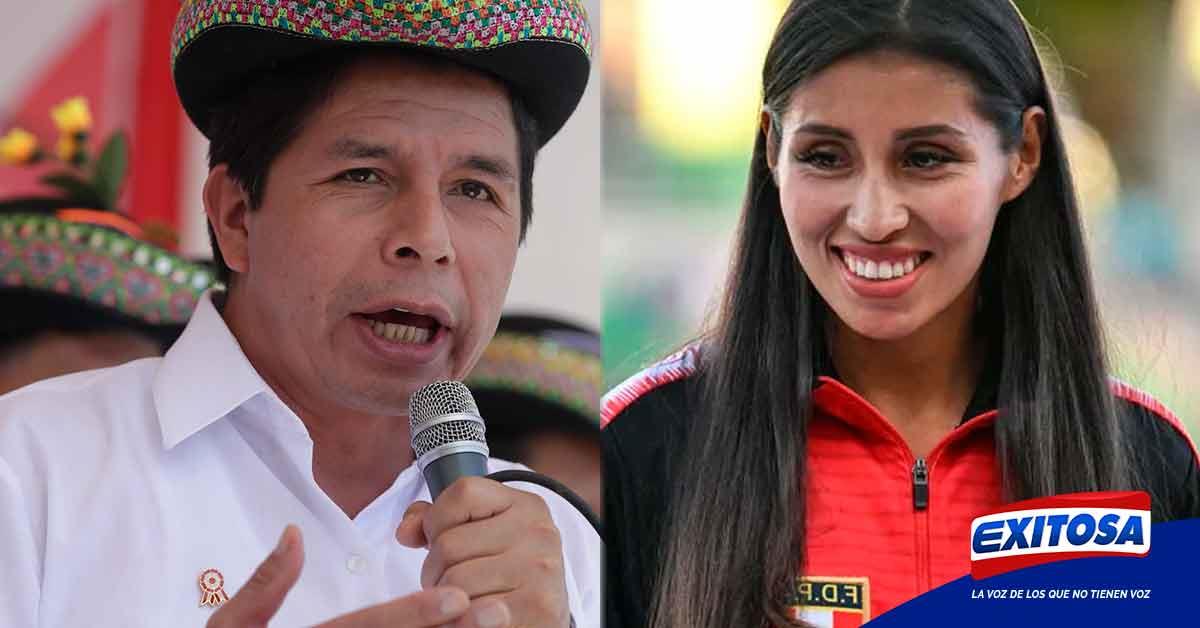 Pedro Castillo Felicita A Kimberly Garc A Campeona Mundial De