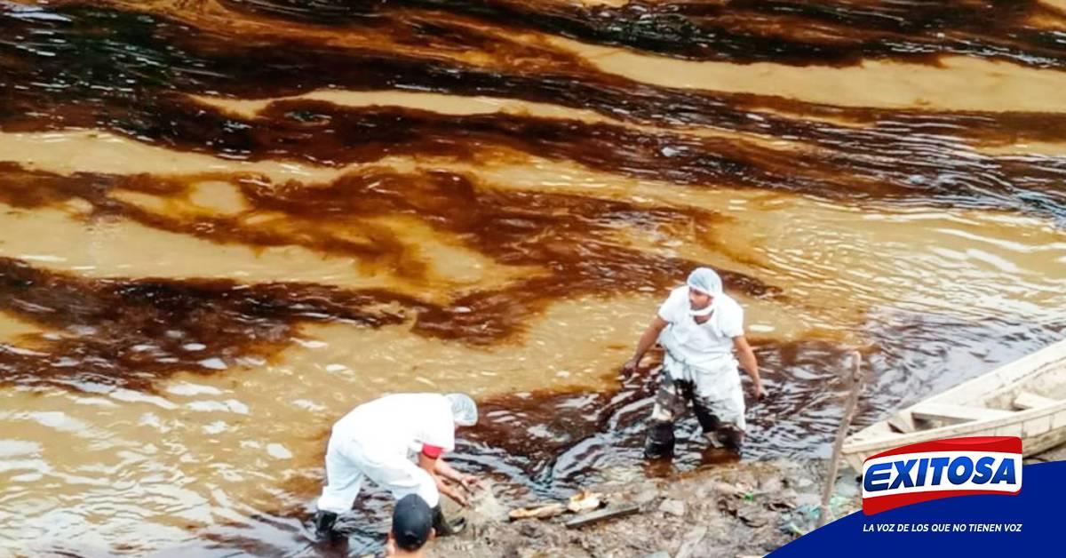 Loreto reportan que derrame de petróleo en el Oleoducto Norperuano