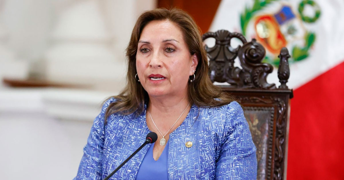 Presidente Dina Boluarte No Voy A Rendirme Ante Grupos Autoritarios