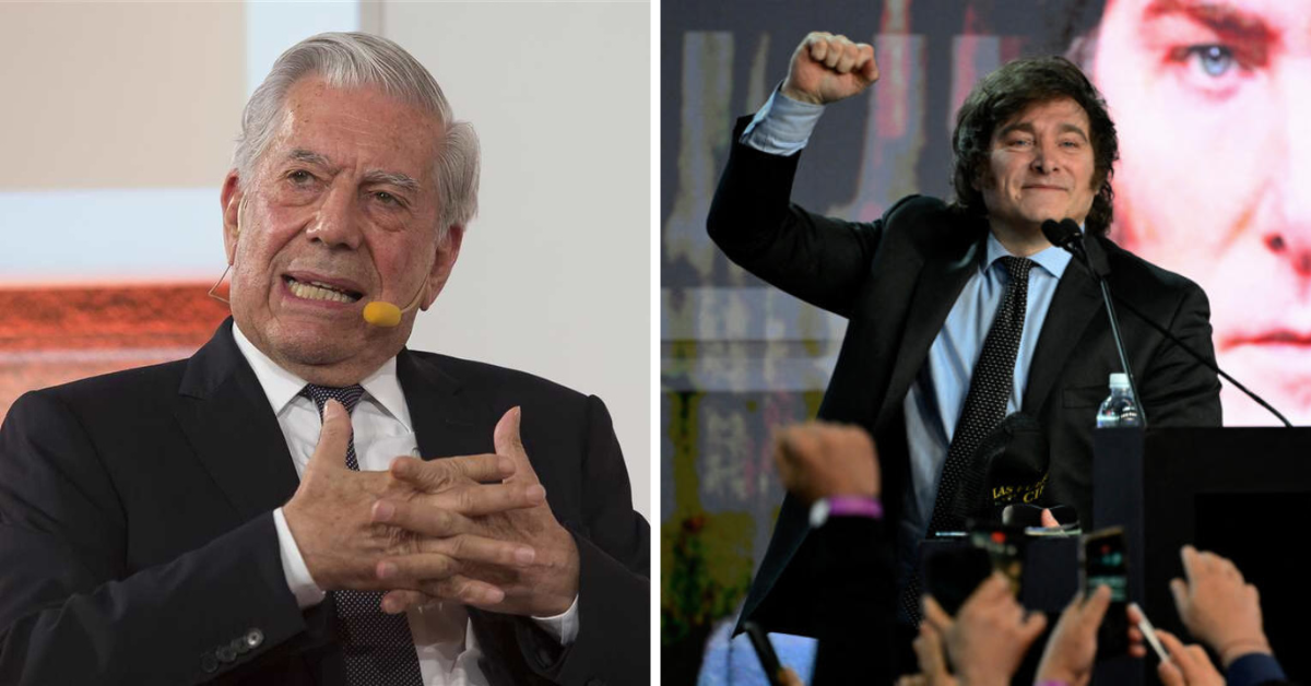 Mario Vargas Llosa Pide A Los Argentinos Votar Por Javier Milei La