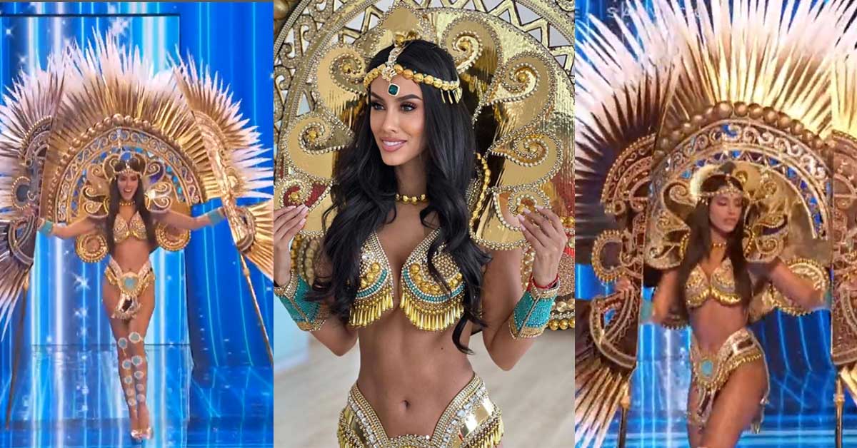 Miss Universo 2023 Camila Escribens brilló y cautivó a todos con traje