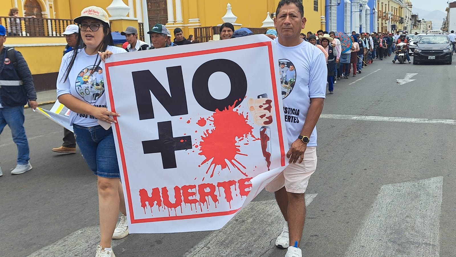 Rondas Campesinas Marchan Por Las Calles De Trujillo Exigiendo Justicia