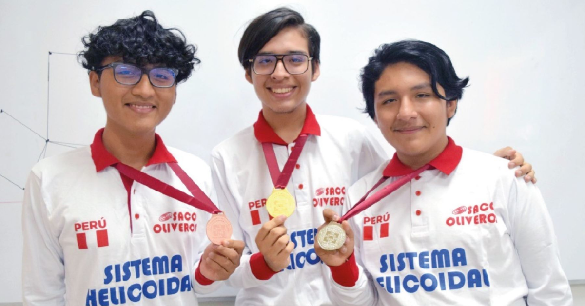 Orgullo Peruano Escolares Ganan Medallas De Oro Plata Y Bronce En