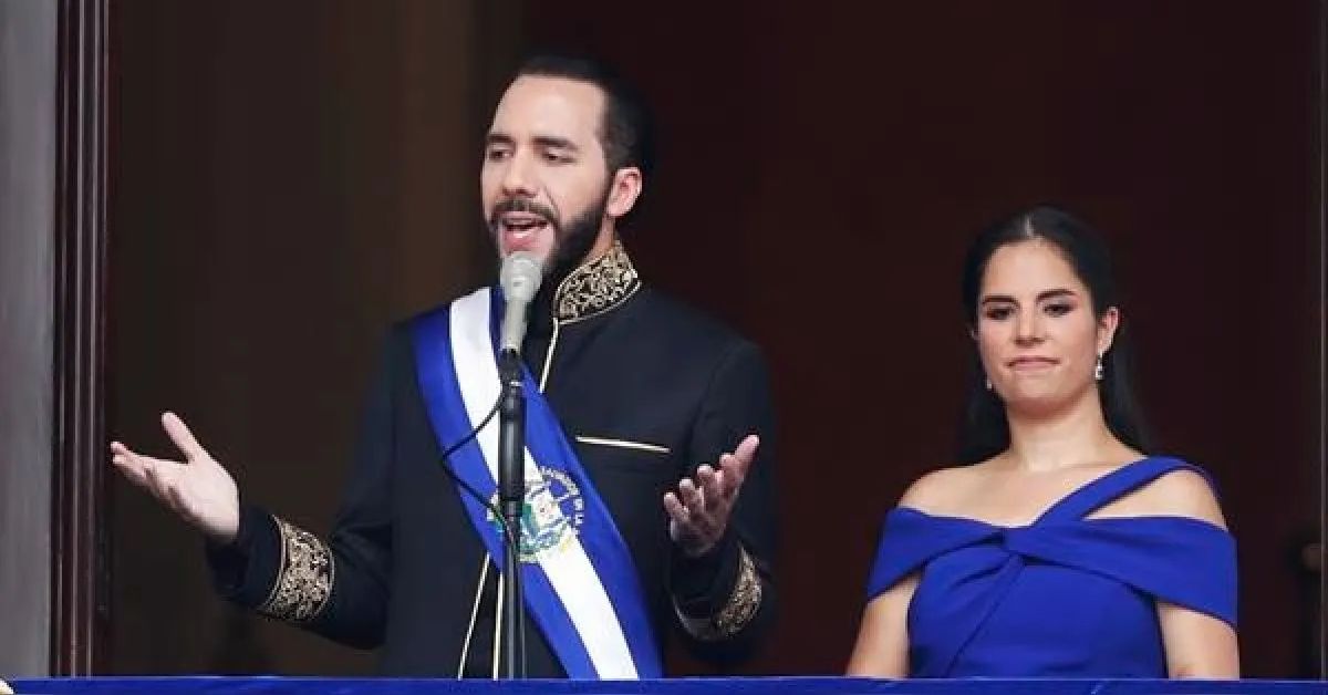 Nayib Bukele asume segundo mandato de El Salvador Así le colocaron la