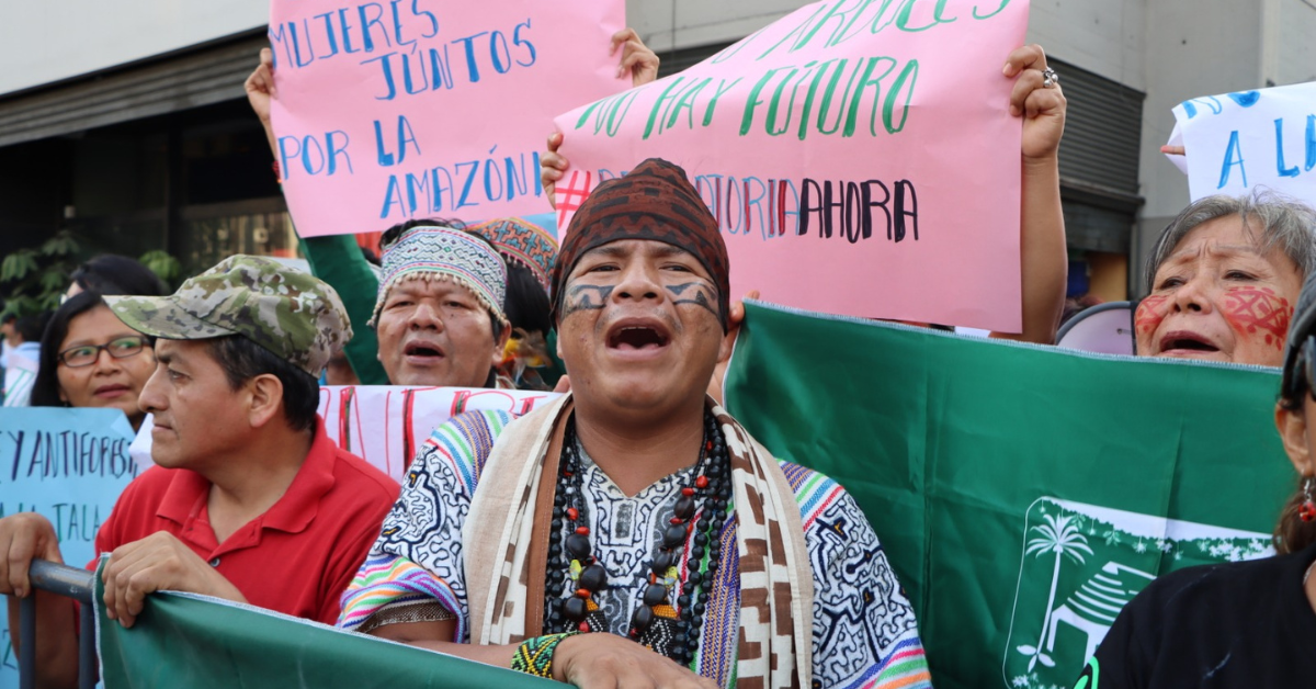 Pueblos indígenas realizarán marcha ante la vulneración de sus derechos