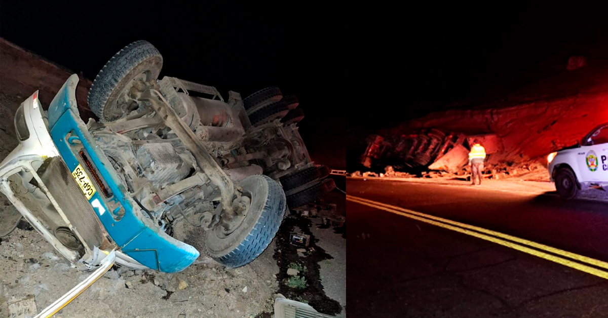 Accidente En Panamericana Sur Cami N Se Despista A La Altura De La