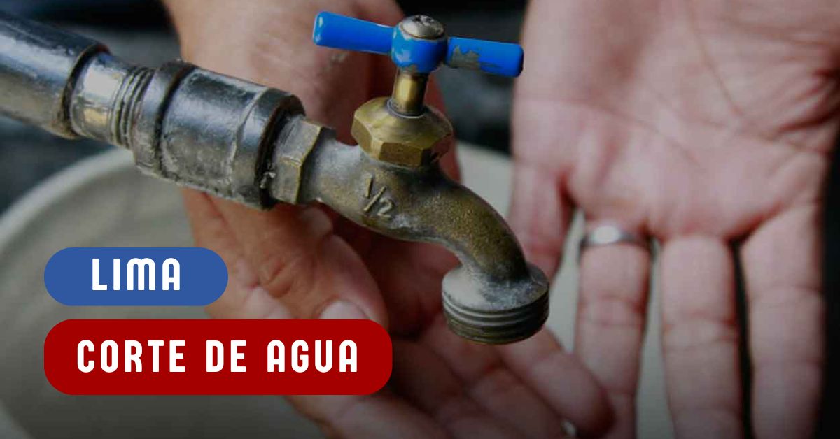 Corte de agua HOY lunes 4 de noviembre Conoce AQUÍ el horario y