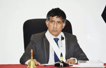 Abren investigaci�n contra juez Richard Concepci�n Carhuancho