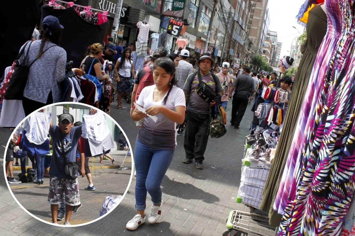 Ambulantes continúan en calles de Gamarra pese a prohibición - Exitosa ...