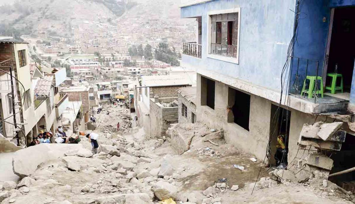Más de 615 mil viviendas de la sierra en riesgo por las lluvias ...
