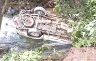 La Libertad: Camioneta cae al ro Maran y deja un muerto y cuatro desaparecidos en Snchez Carrin
