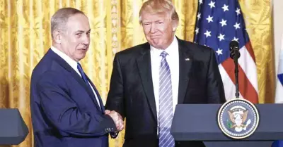 Trump-en-Israel