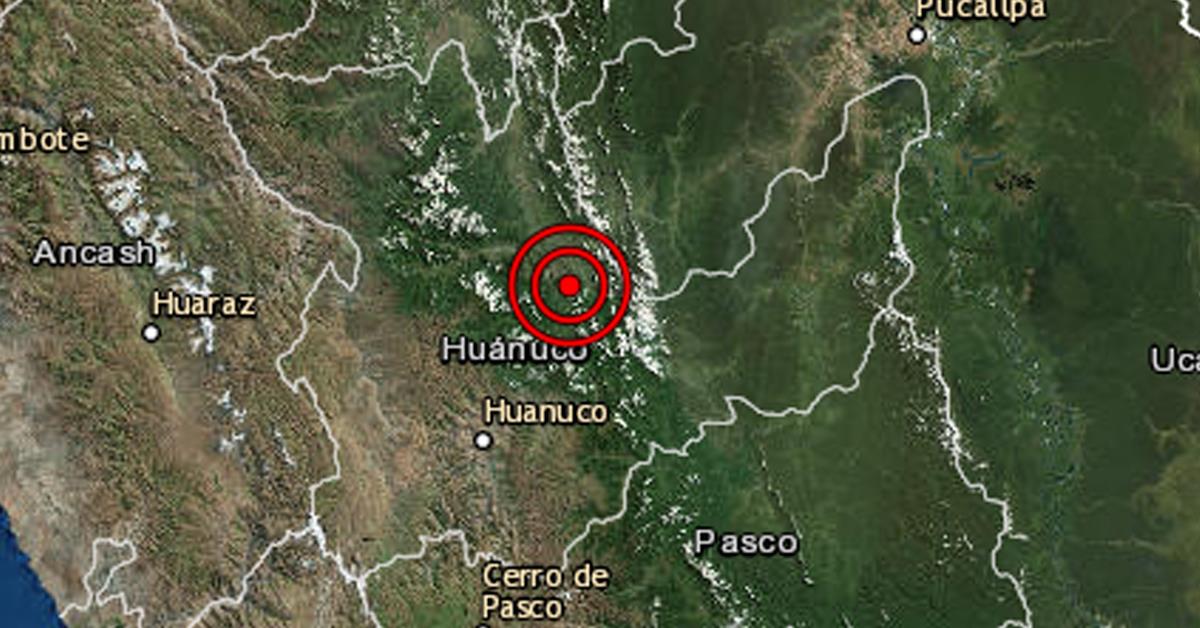 Sismo De Magnitud 36 Se Registró En Huánuco Esta Mañana Exitosa Noticias 6689