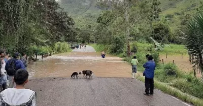 Cerro de Pasco: Se reportan inundaciones, desbordes y derrumbes