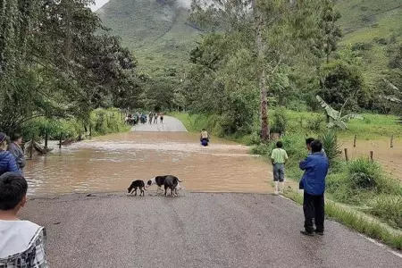 Cerro de Pasco: Se reportan inundaciones, desbordes y derrumbes