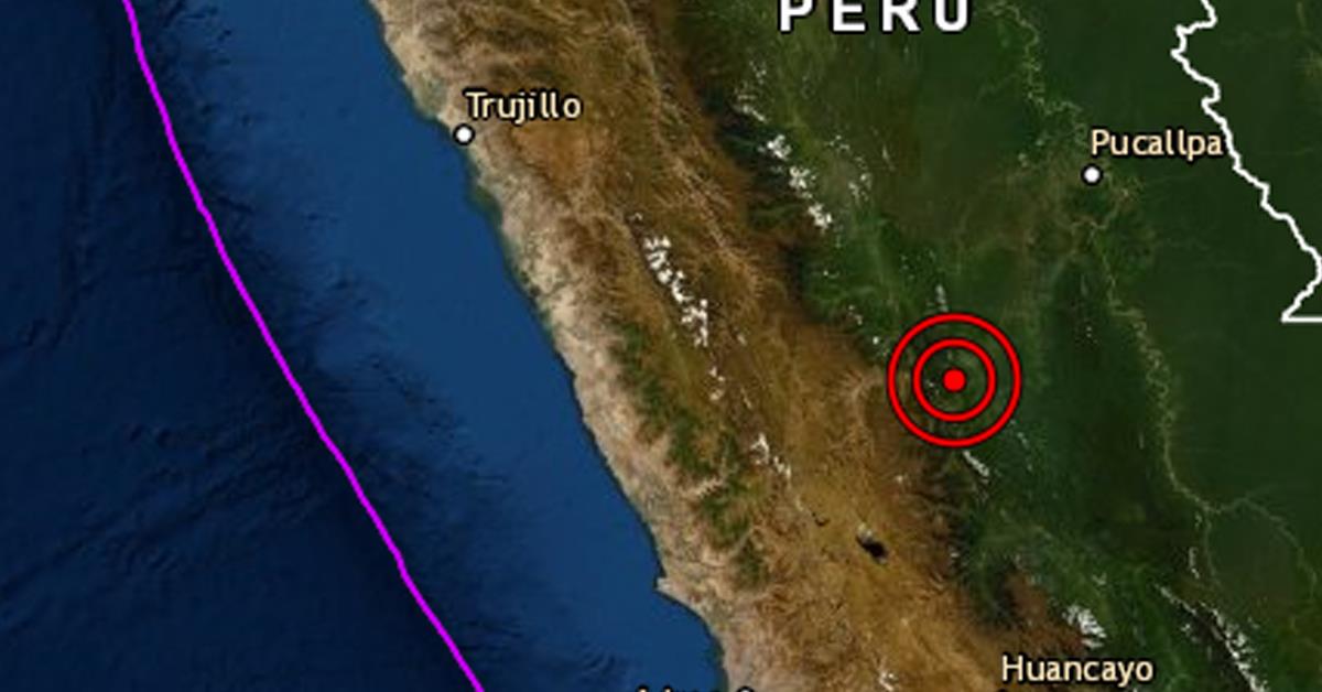 Sismo De Magnitud 3.9 Fue Percibido En Huánuco Esta Mañana - Exitosa ...