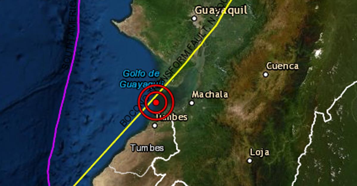 Sismo De Magnitud 50 Fue Percibido En Tumbes Esta Mañana Exitosa Noticias 5923