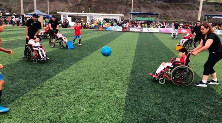 Niños Con Discapacidad Jugaron Partido De Fútbol Con Mensaje De Inclusión Exitosa Noticias