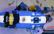 Argentina: Identifican al sujeto que se tom fotos con el cadver de Maradona
