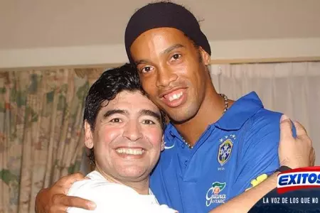 Ronaldinho-tras-muerte-de-Maradona-Gracias-mi-amigo-mi-ídolo-mi-número-10