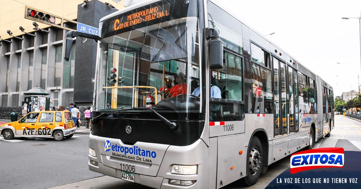 ¡Atención! Se Restableció El Servicio De Buses Del Metropolitano En ...