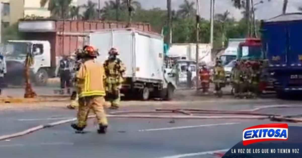 Triple choque en la Panamericana Sur deja tres heridos - Exitosa Noticias