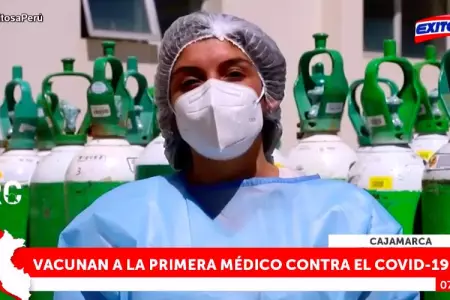 Vacunan-a-la-primera-mdico-contra-la-COVID-19-en-Cajamarca