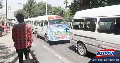 Transportistas-realizaron-una-marcha-de-protesta-contra-el-alcalde-Omar-Candia