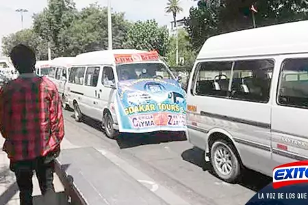 Transportistas-realizaron-una-marcha-de-protesta-contra-el-alcalde-Omar-Candia