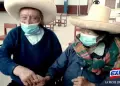 Cajamarca: pareja de esposos de 85 años son vacunados contra el COVID -19