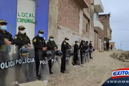 chorrillos-contingente-policial-permanece-resguardando-morro-solar