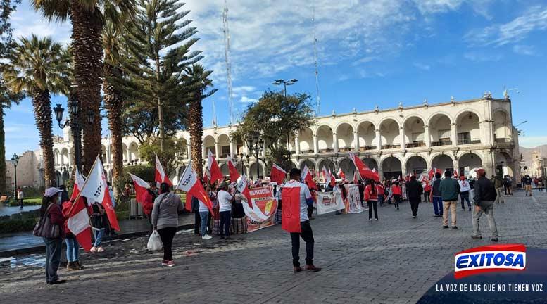 Pedro Castillo realizará un 'balconazo' en Plaza de Armas de Arequipa ...