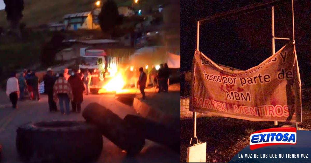 Trujillo: Bloquean carretera de la sierra de La Libertad - Exitosa Noticias