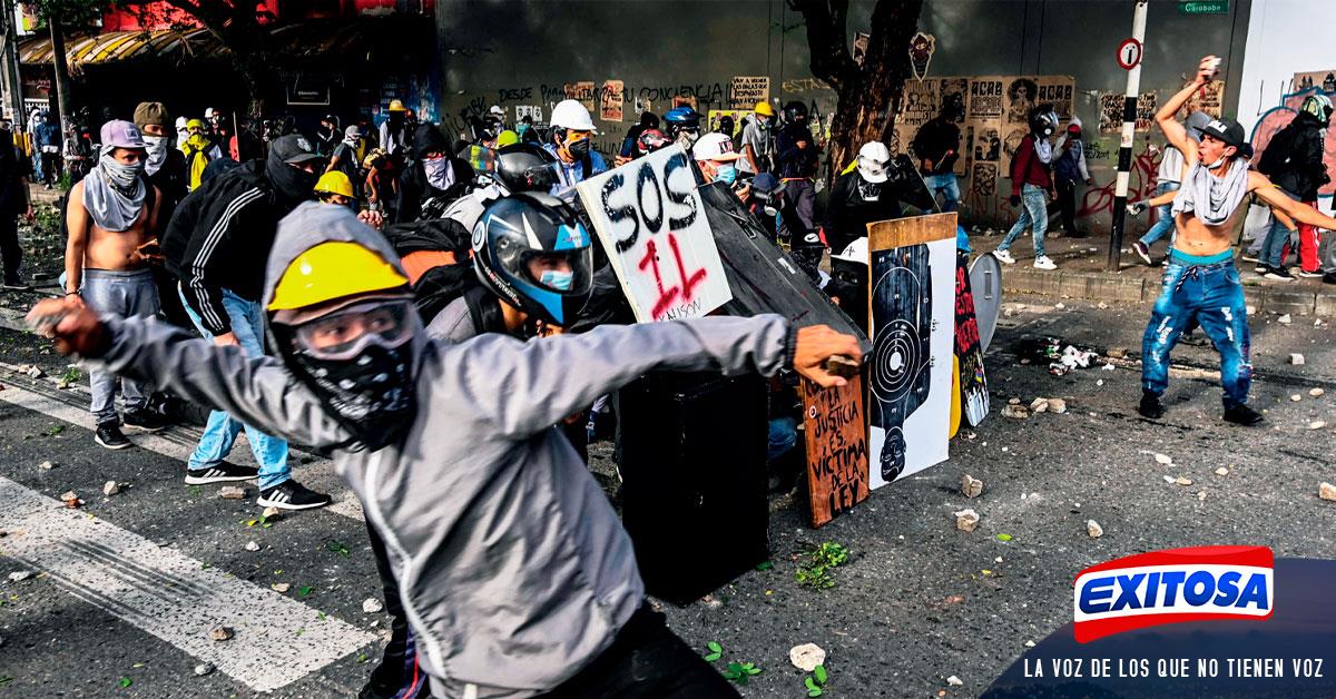 Se Reactivan Multitudinarias Y Violentas Protestas En Colombia ...