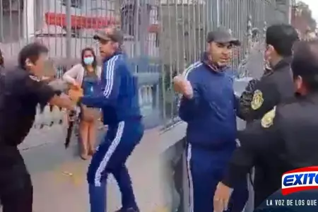 Extranjero-agredi-a-un-polica-en-exteriores-de-la-Embajada-de-Venezuela-Exitos