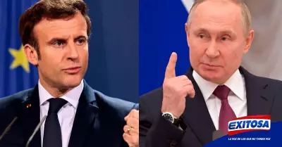 Emmanuel-Macron-a-Vladimir-Putin-Exitosa