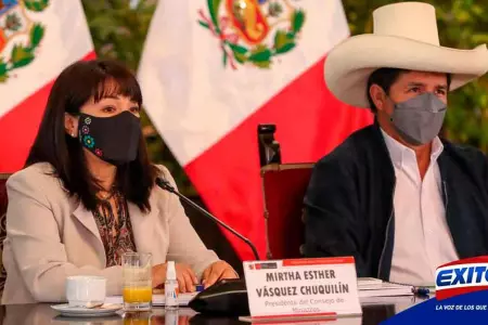 Mirtha-Vásquez-presidente-Castillo-conflictos-represión-Exitosa