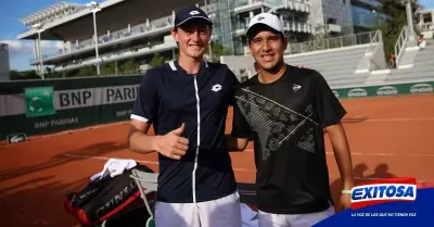Ignacio-Buse-Gonzalo-Bueno-Roland-Garros-Junior-tenistas-peruanos-Exitosa