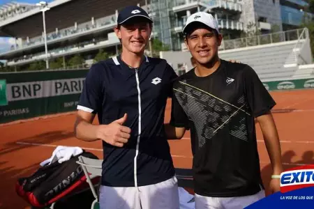 Ignacio-Buse-Gonzalo-Bueno-Roland-Garros-Junior-tenistas-peruanos-Exitosa
