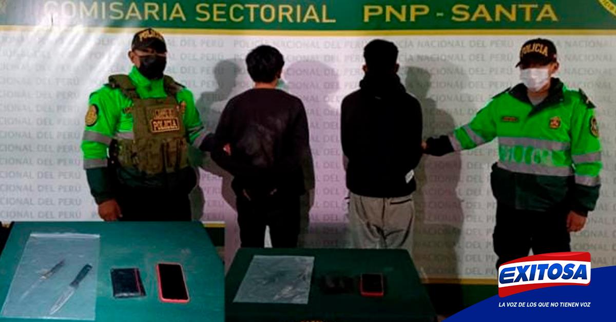 Áncash: Policía captura a dos delincuentes en Santa - Exitosa Noticias