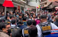 Cusco: Contina protesta de turistas en Aguas Calientes para obtener boleto de ingreso a Machu Picchu