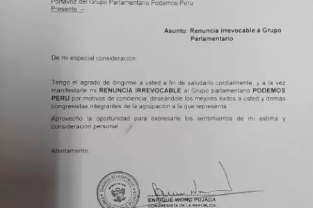 Congresista-Wong-renunció-a-Podemos-Perú
