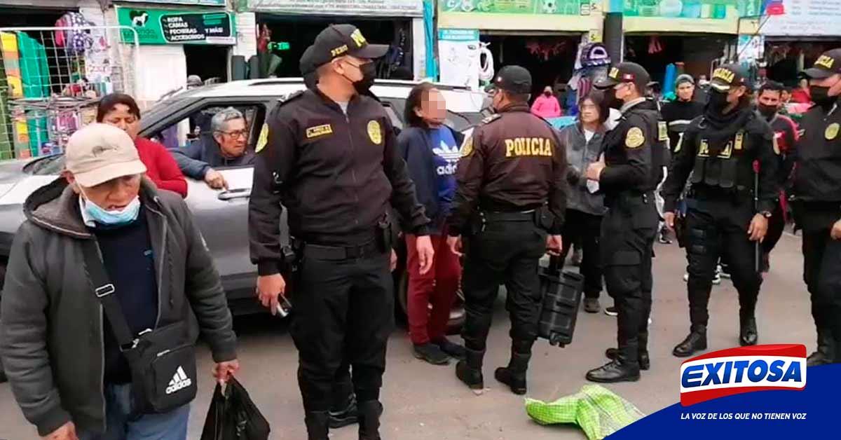 Trujillo Ambulantes iban a linchar a mujer que robó parlante de sonido Exitosa Noticias