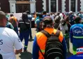 Trabajadores de limpieza pública levantan huelga al 100%